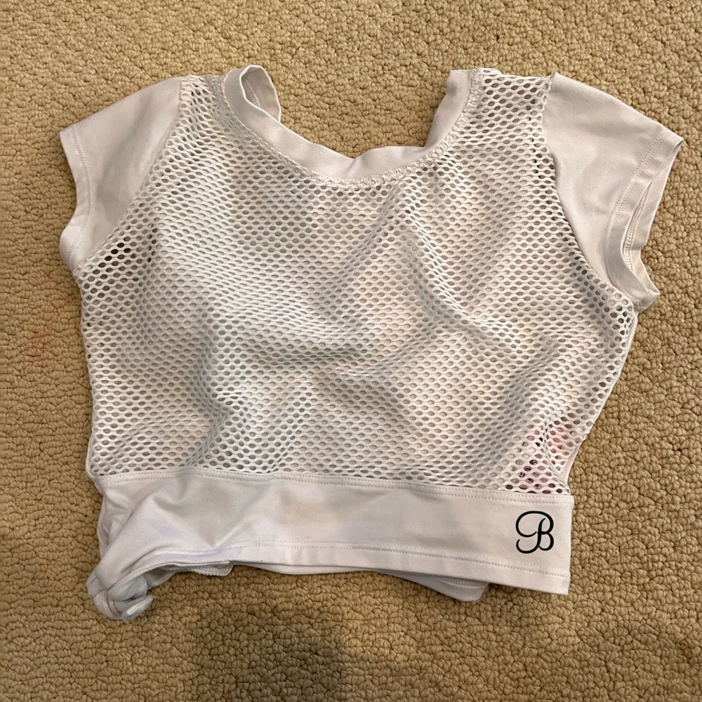 White crop top